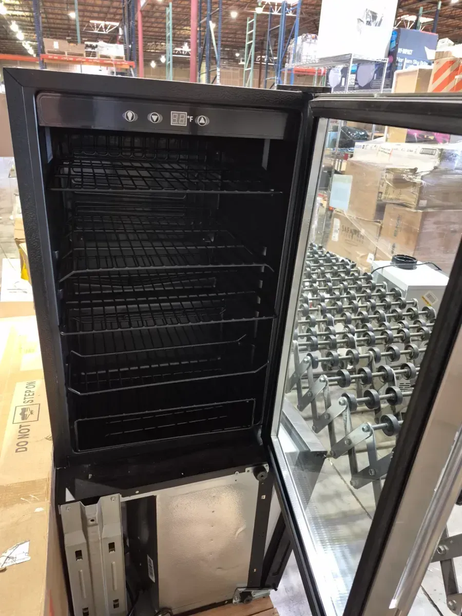Stainless Steel Beverage Cooler with Glass Door - image 2