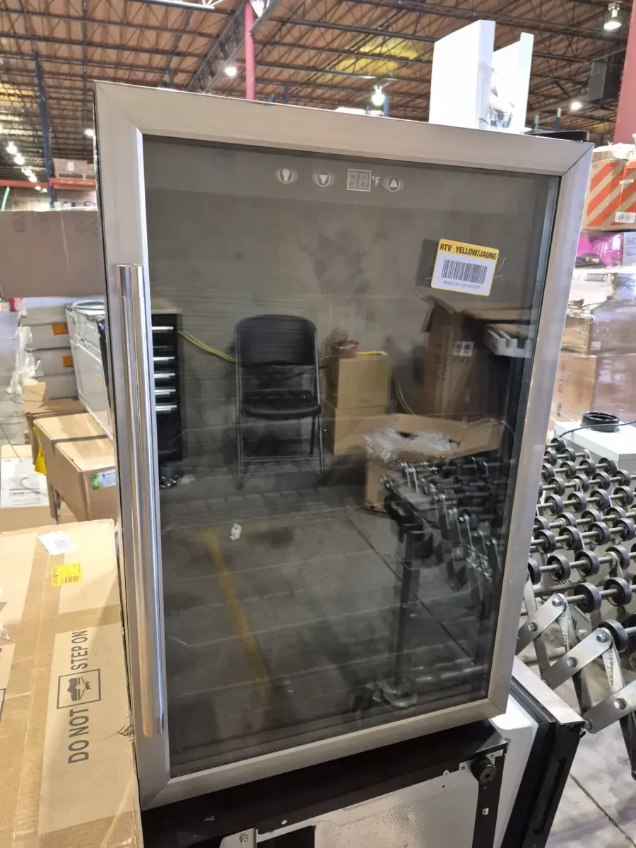 Stainless Steel Beverage Cooler with Glass Door - image 3