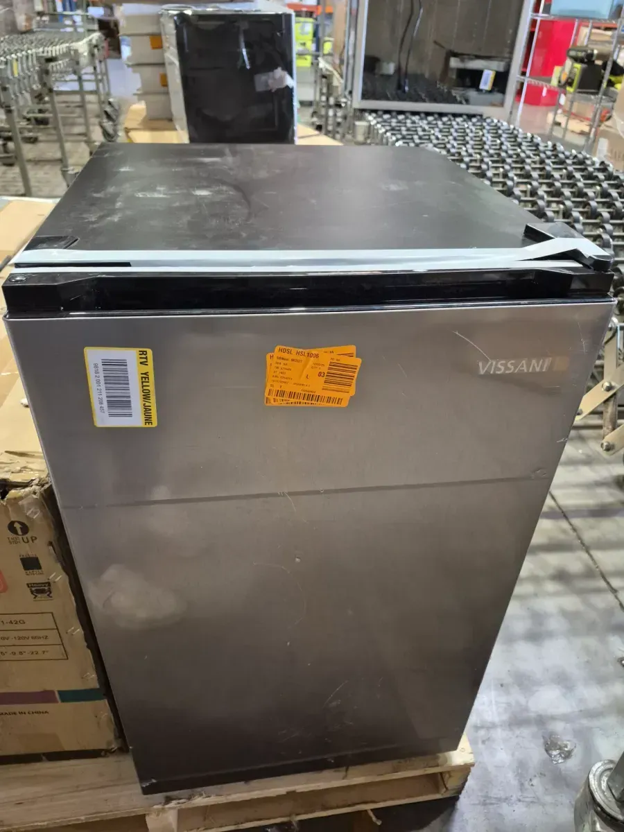 Vissani Stainless Steel Mini Refrigerator - image 2