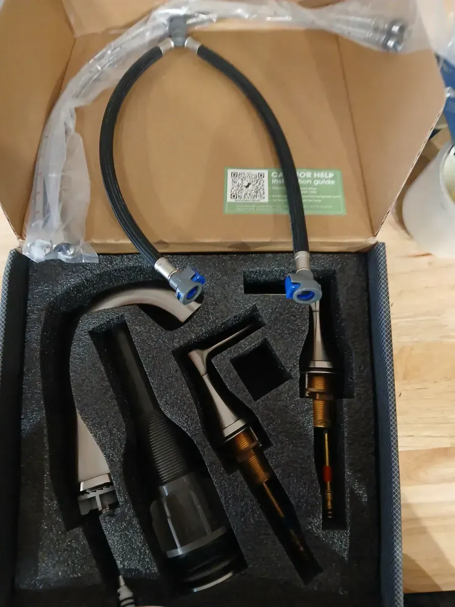 Widespread 2-Handle Bathroom Faucet with Pop-Up Drain in Brushed Nickel - image 3