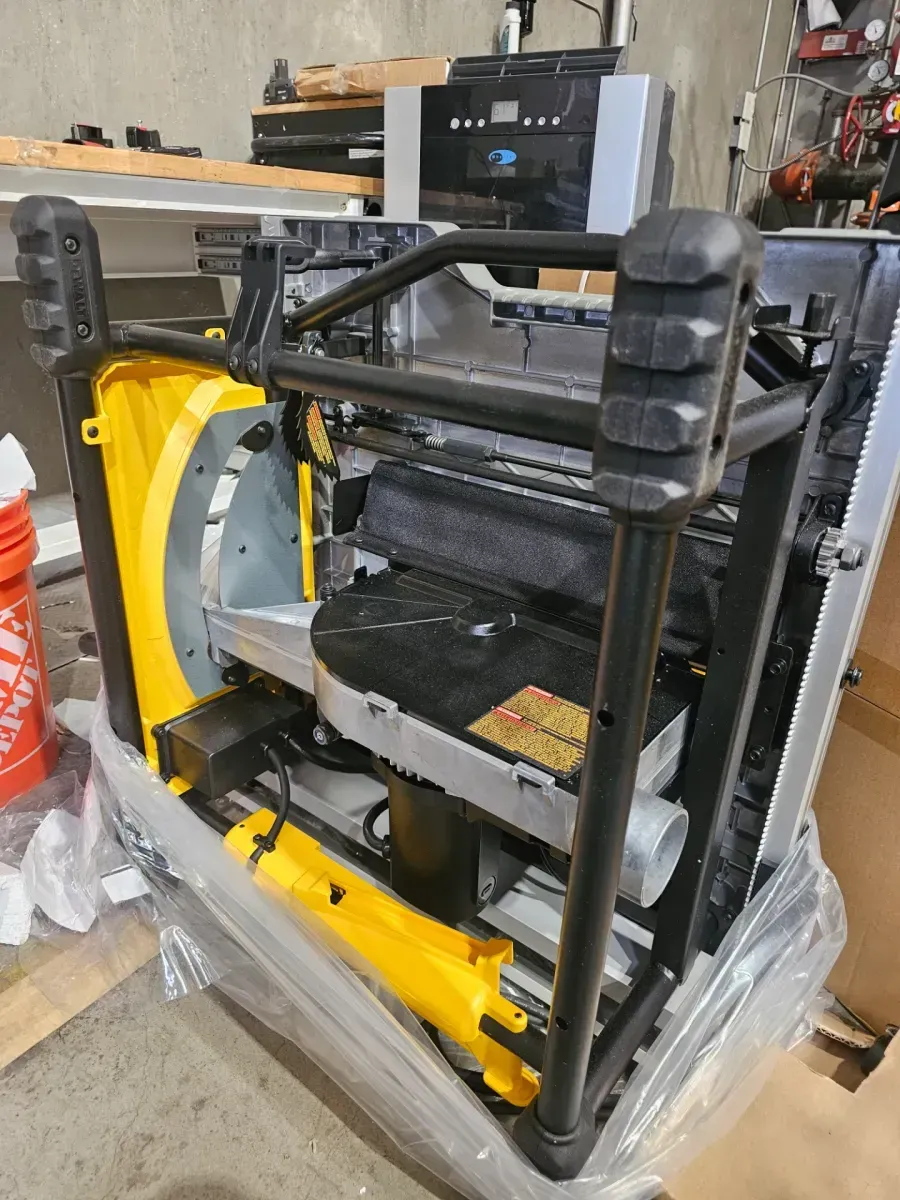 DEWALT 15 Amp Corded 10 in. Job Site Table Saw with Rolling Stand - image 2