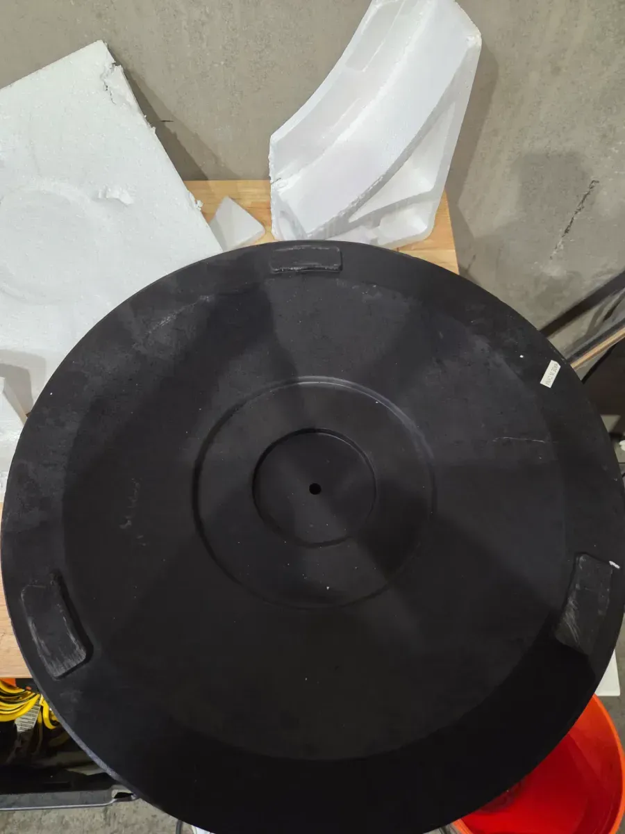 40 lbs. Round Weighted Patio Umbrella Base Heavy-Duty Table Market Stand Outdoor in Black - image 3