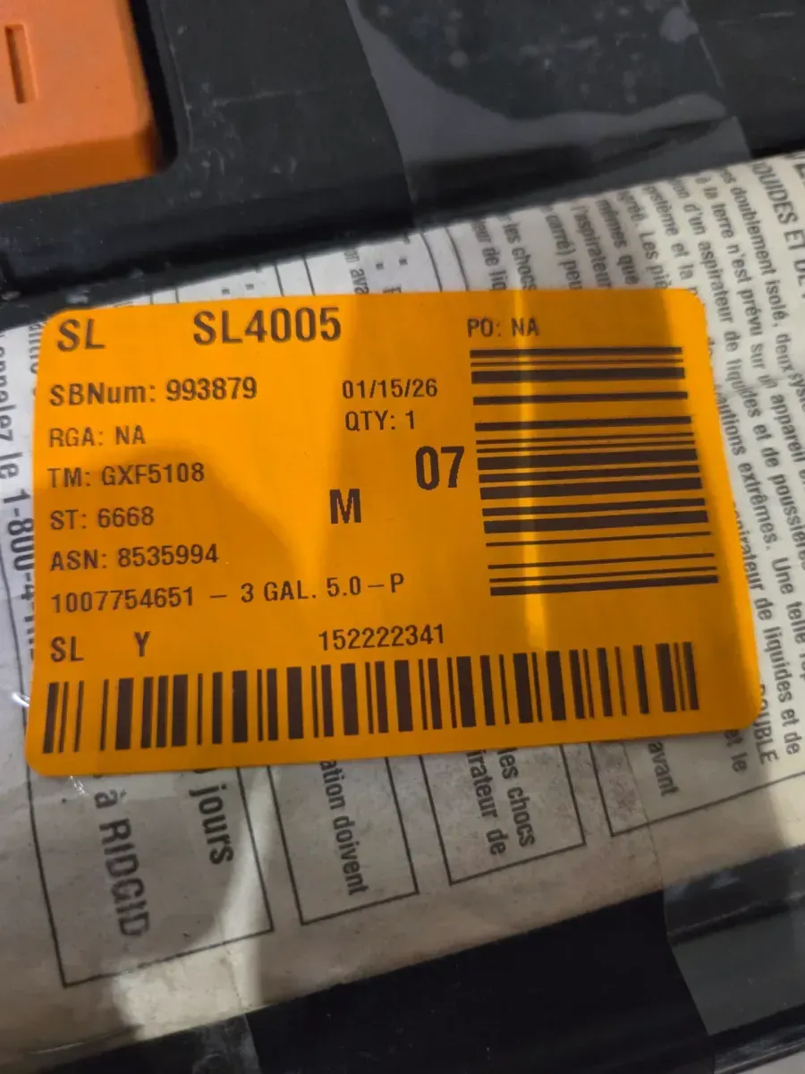 3 Gal. 5.0 Peak HP NXT Shop Vacuum Wet Dry Vac with Fine Dust Filter, Expandable Hose and Accessory Attachments HD0300 - image 5