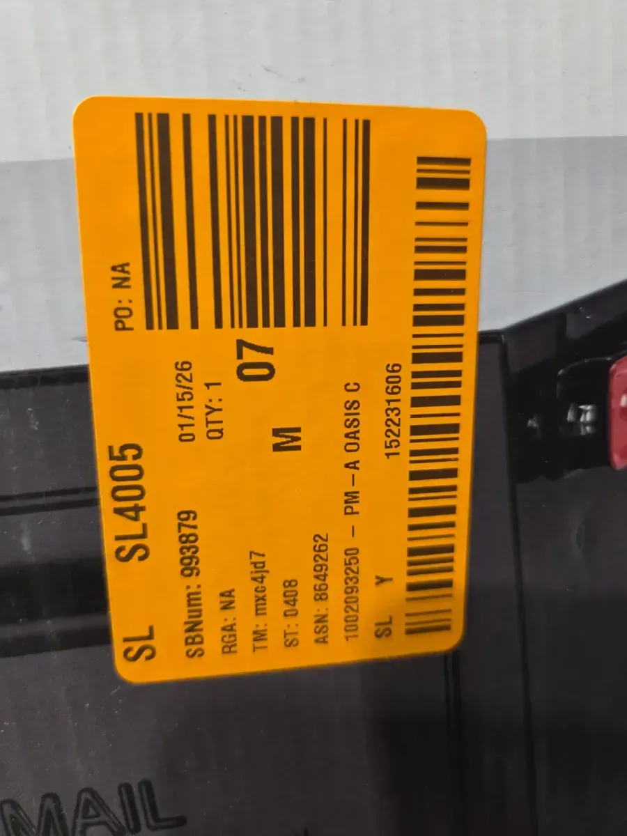 Oasis Classic Black Extra Large Locking Parcel Mailbox, 46-1/2 in. Black Post and 2 lb. PostFix Mix Combo - image 4