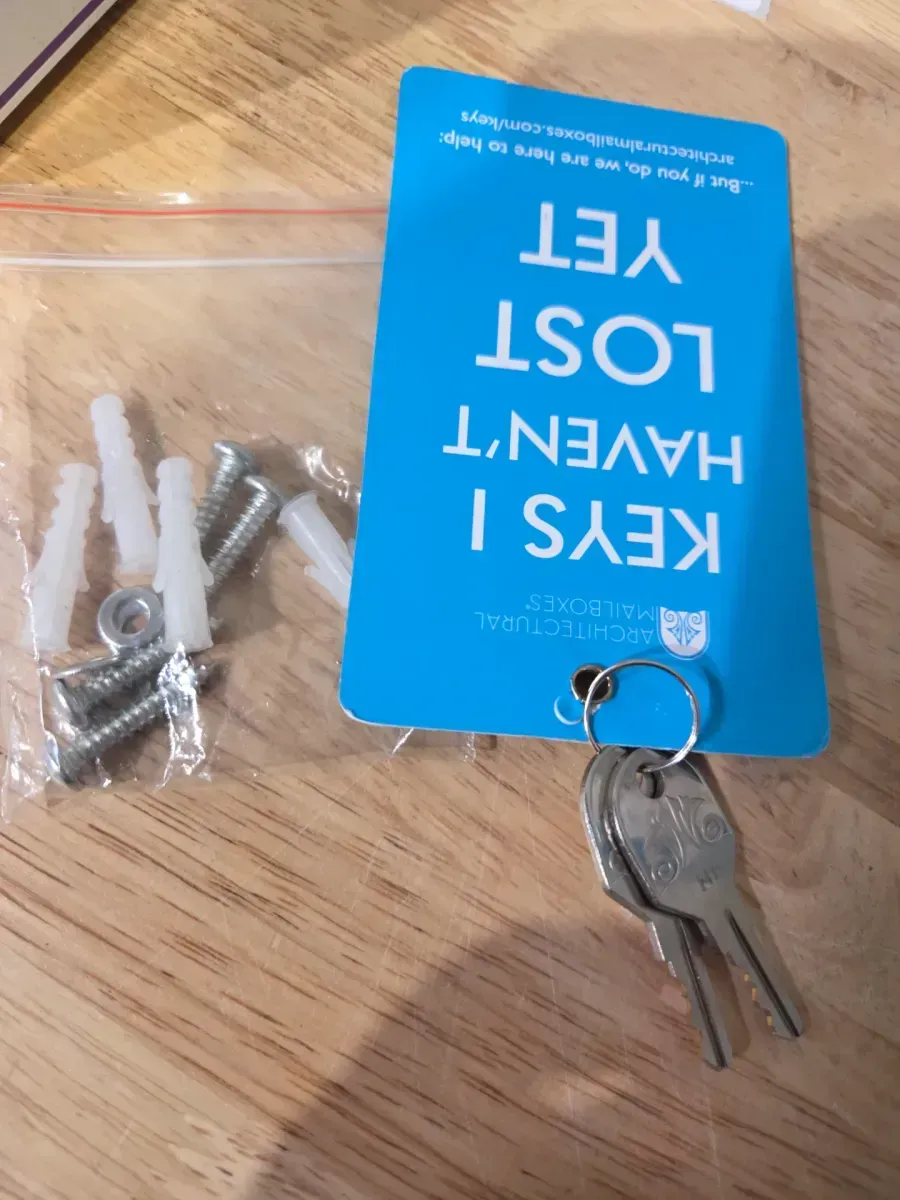 Architectural Mailboxes Saratoga Black, Medium, Steel, Locking Wall Mount Mailbox - image 3