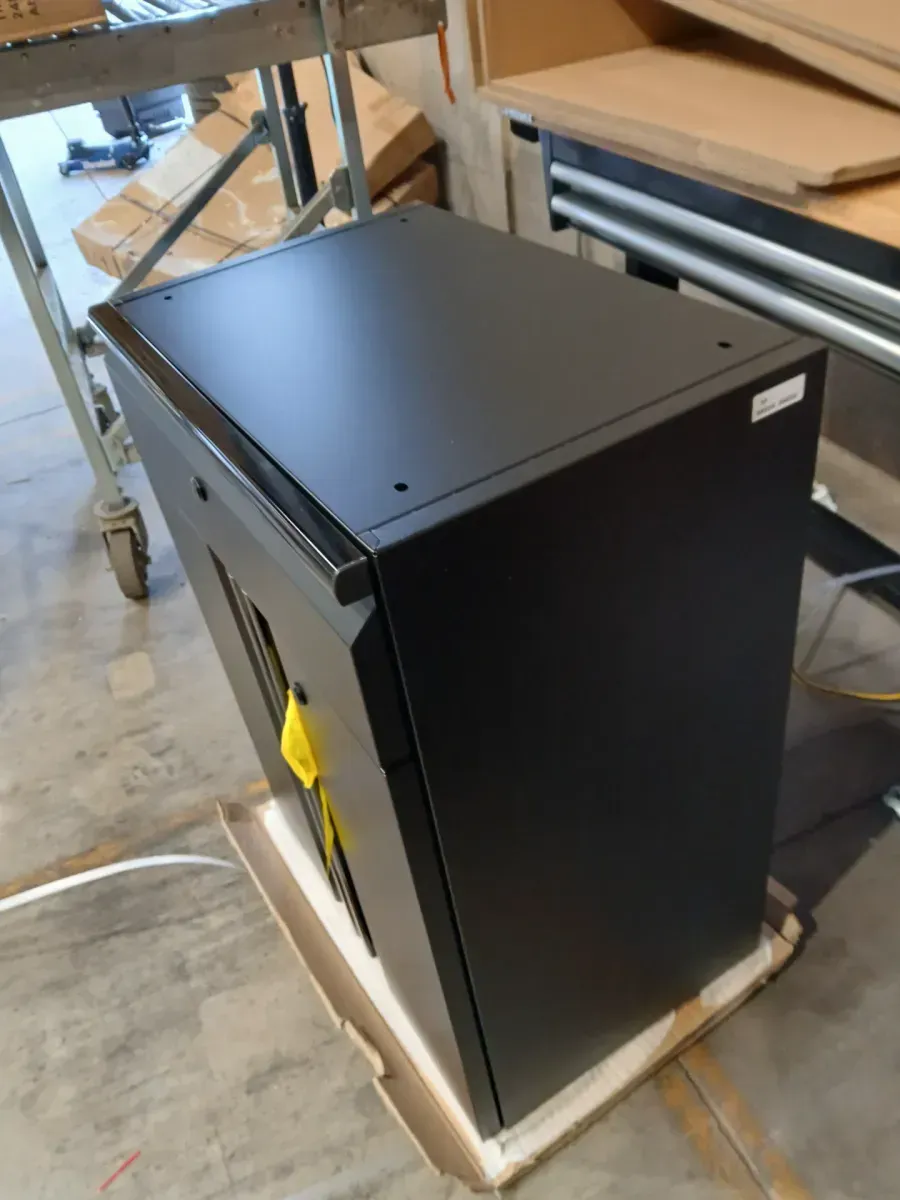 Regular Duty Welded 24-Gauge Steel 1-Drawer 2-Door Garage Base Cabinet in Black (24 in. W x 33 in. H x 16 in. D) - image 5