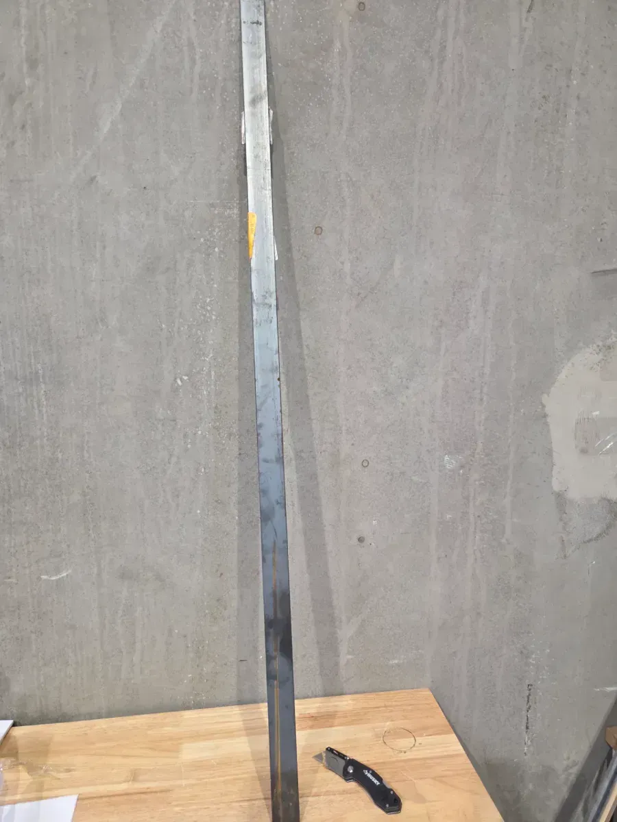 1-1/2 in. x 4 ft. - 3/16 in. Thick Plain Steel Flat Bar - image 2