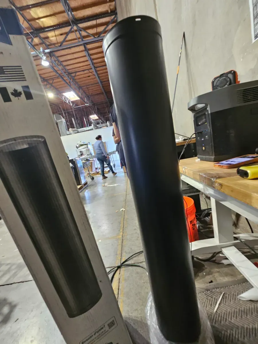 Model DVL Double Wall Stove Pipe 6in. Diameter X 48in. Double Wall Stove Pipe Length - image 2