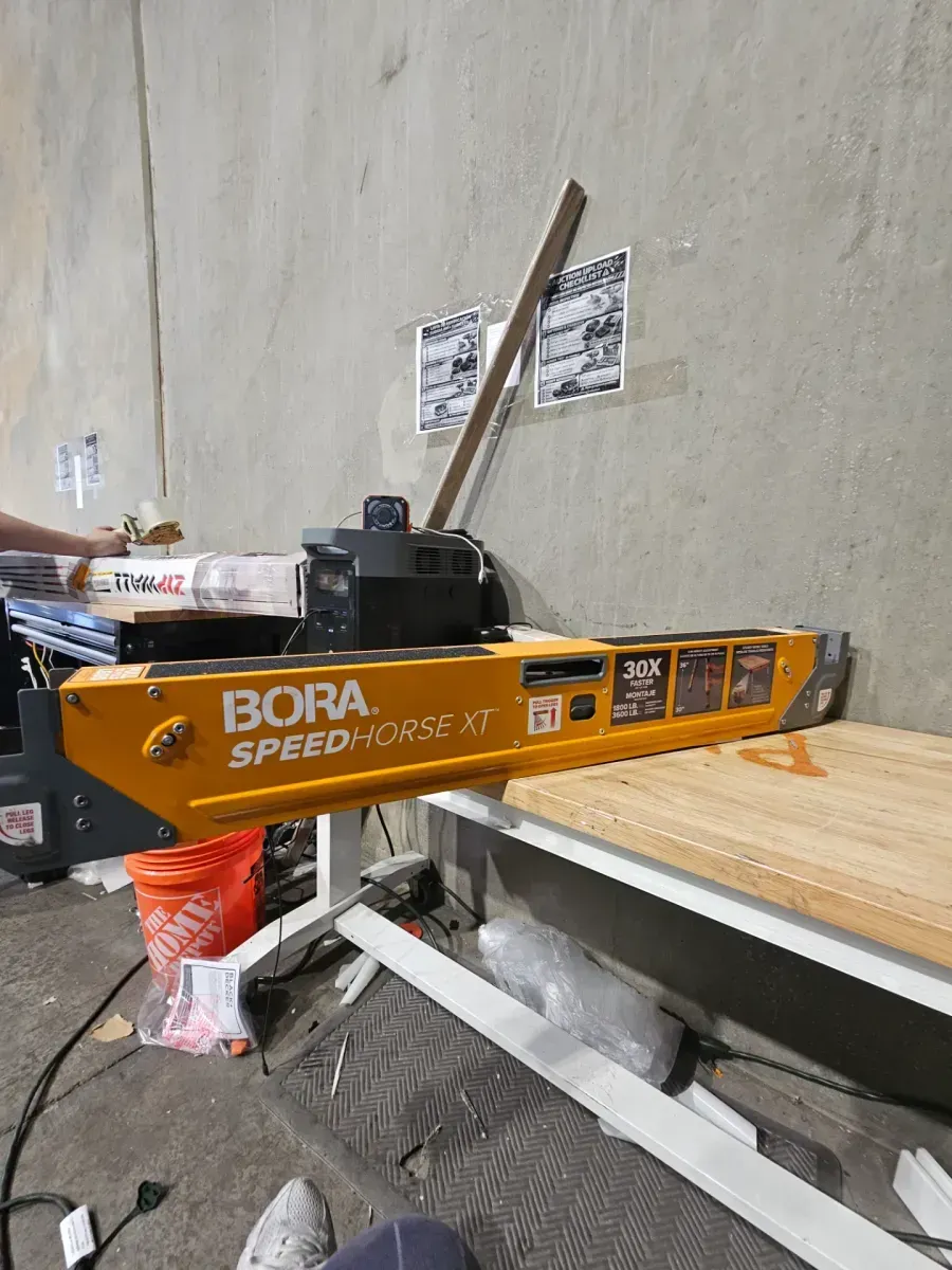 30 in. to 36 in. H Steel Speed Horse XT Adjustable Height Sawhorse with Auto Release Legs - image 2