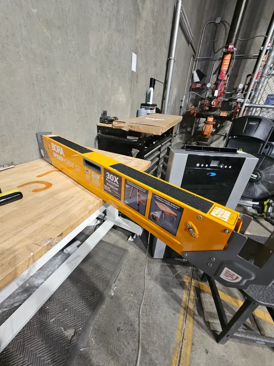 30 in. to 36 in. H Steel Speed Horse XT Adjustable Height Sawhorse with Auto Release Legs - image 3