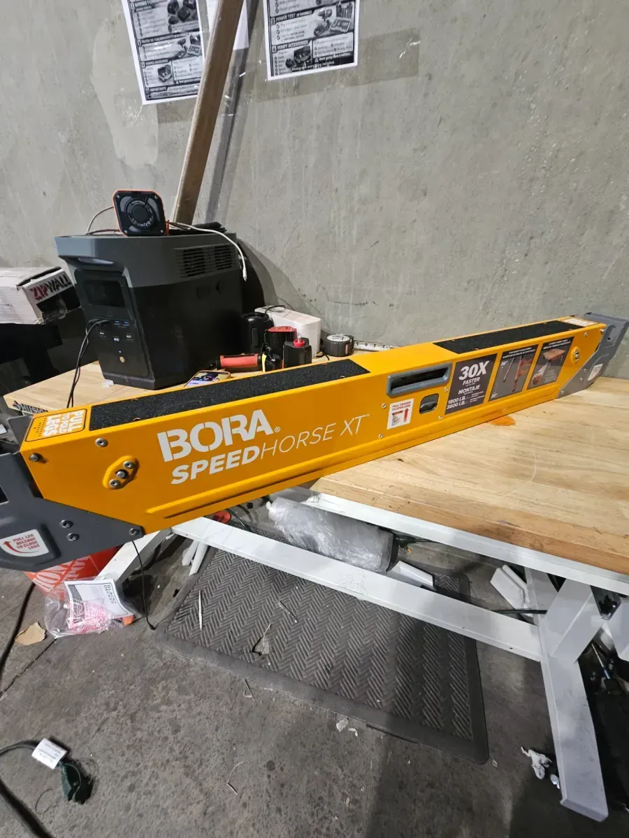 30 in. to 36 in. H Steel Speed Horse XT Adjustable Height Sawhorse with Auto Release Legs - image 2