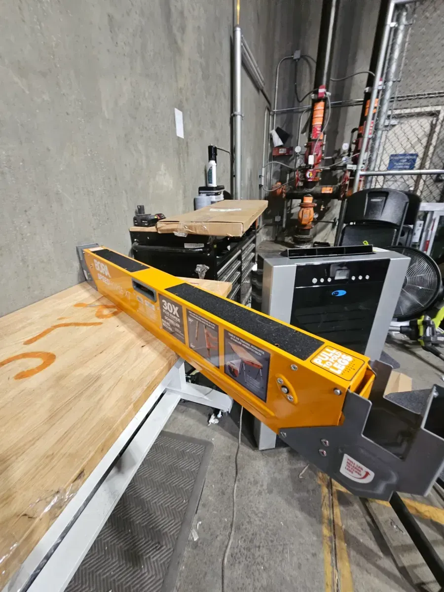 30 in. to 36 in. H Steel Speed Horse XT Adjustable Height Sawhorse with Auto Release Legs - image 3