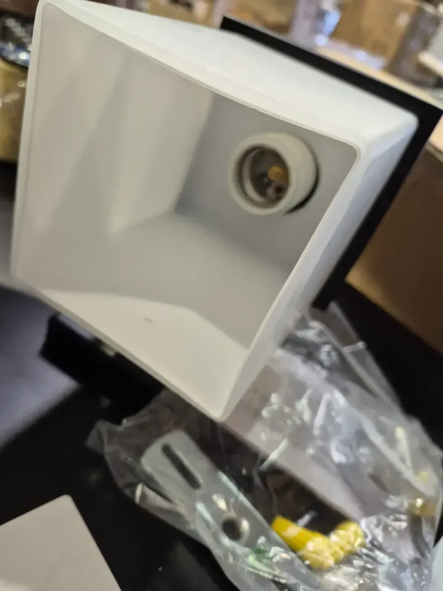 Tully 1-Light Black Bathroom Indoor Wall Sconce Light with Satin Etched Cased Opal Glass Shade - image 6