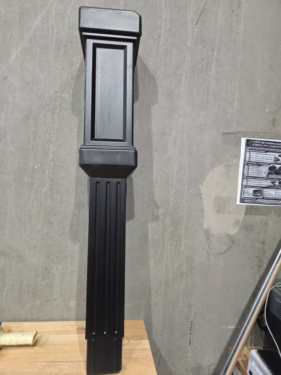 Craftsman Mailbox and Post Kit, Black - image 4