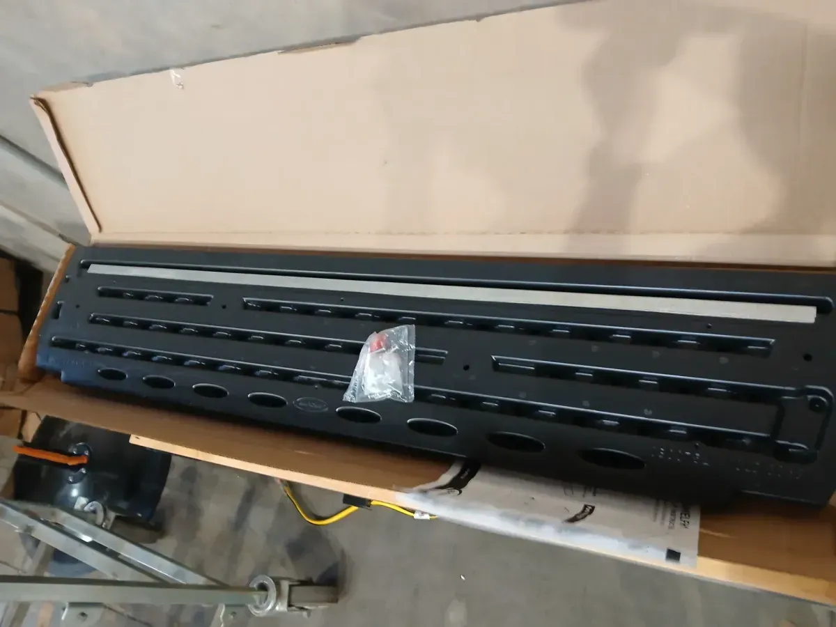 49.5 in. W x 1.25 in. H Plastic Horizontal Storage Shelf Kit - image 2