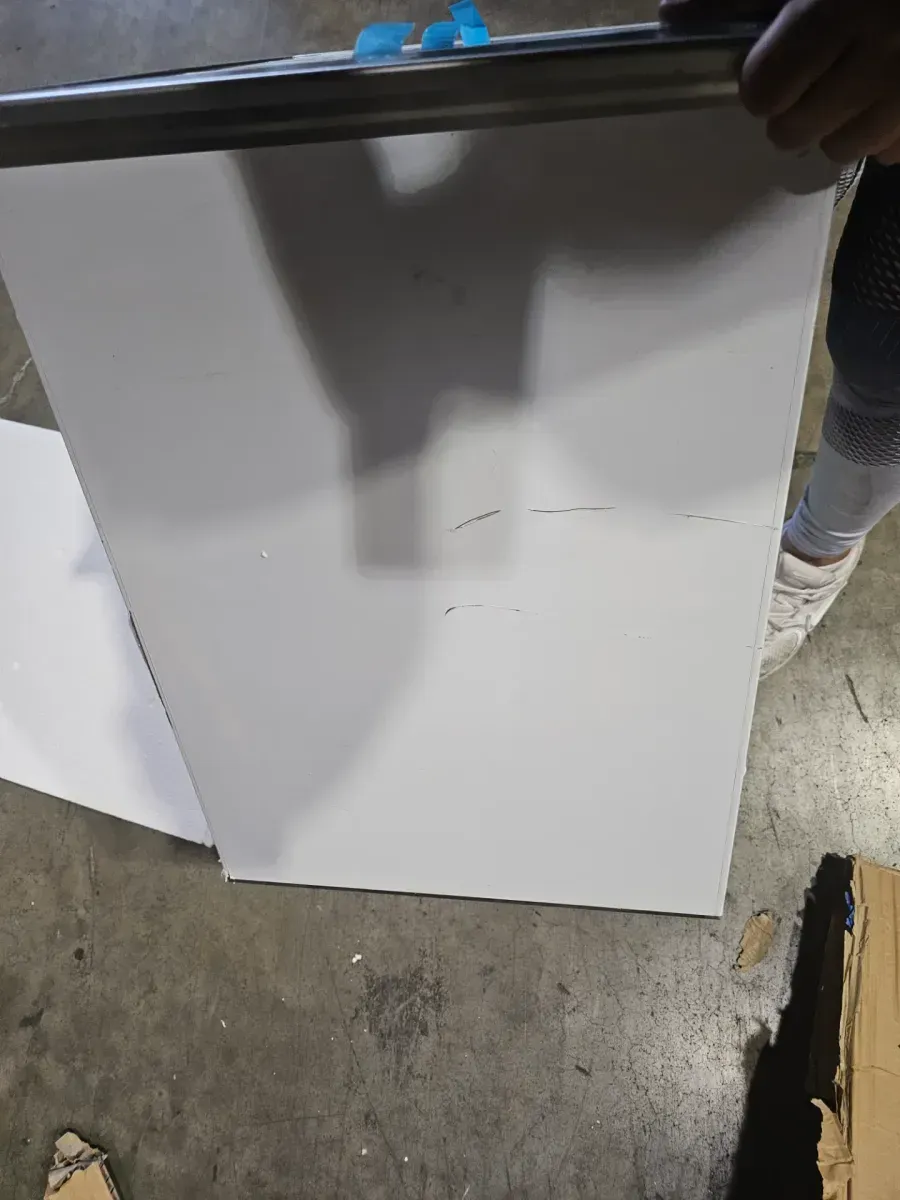 18 in. W x 23.2 in. H x 23.1 in. D Outdoor Kitchen Stainless Steel Triple BBQ Access Drawers with Chrome Handle - image 2