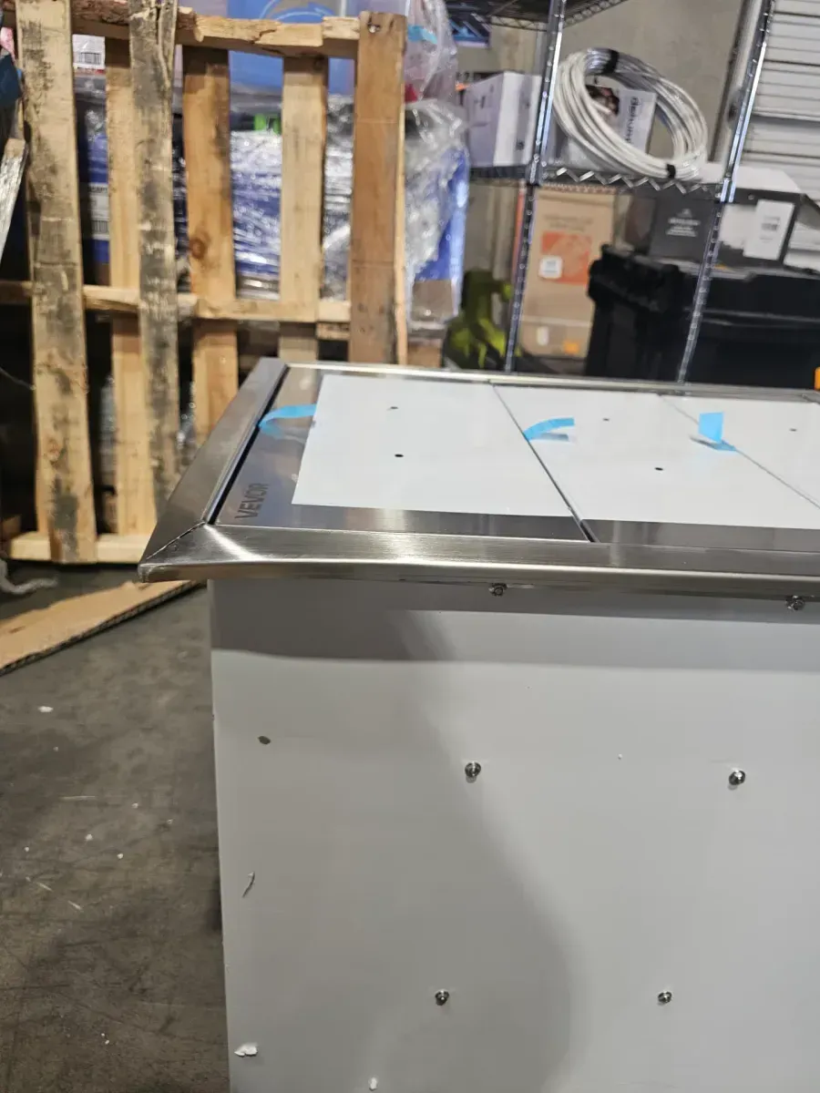 18 in. W x 23.2 in. H x 23.1 in. D Outdoor Kitchen Stainless Steel Triple BBQ Access Drawers with Chrome Handle - image 9