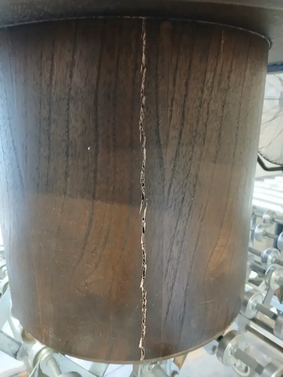 Devin 28 in. Dark Brown Round Wood Top Coffee Table with Pedestal Base - image 5