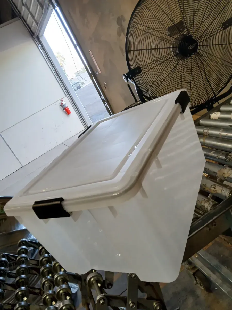 62 Qt./15.5 Gal. WeatherPro Storage Tote - image 4