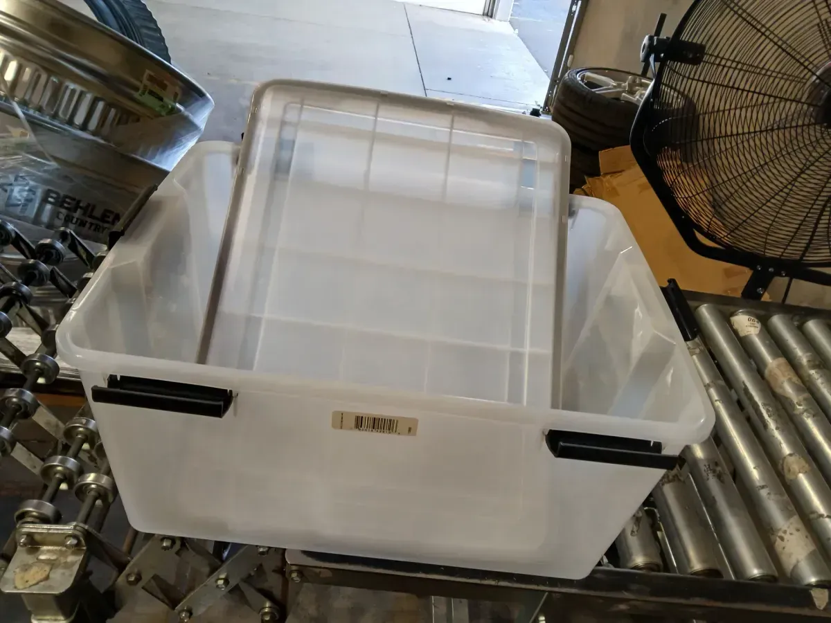 62 Qt./15.5 Gal. WeatherPro Storage Tote - image 3