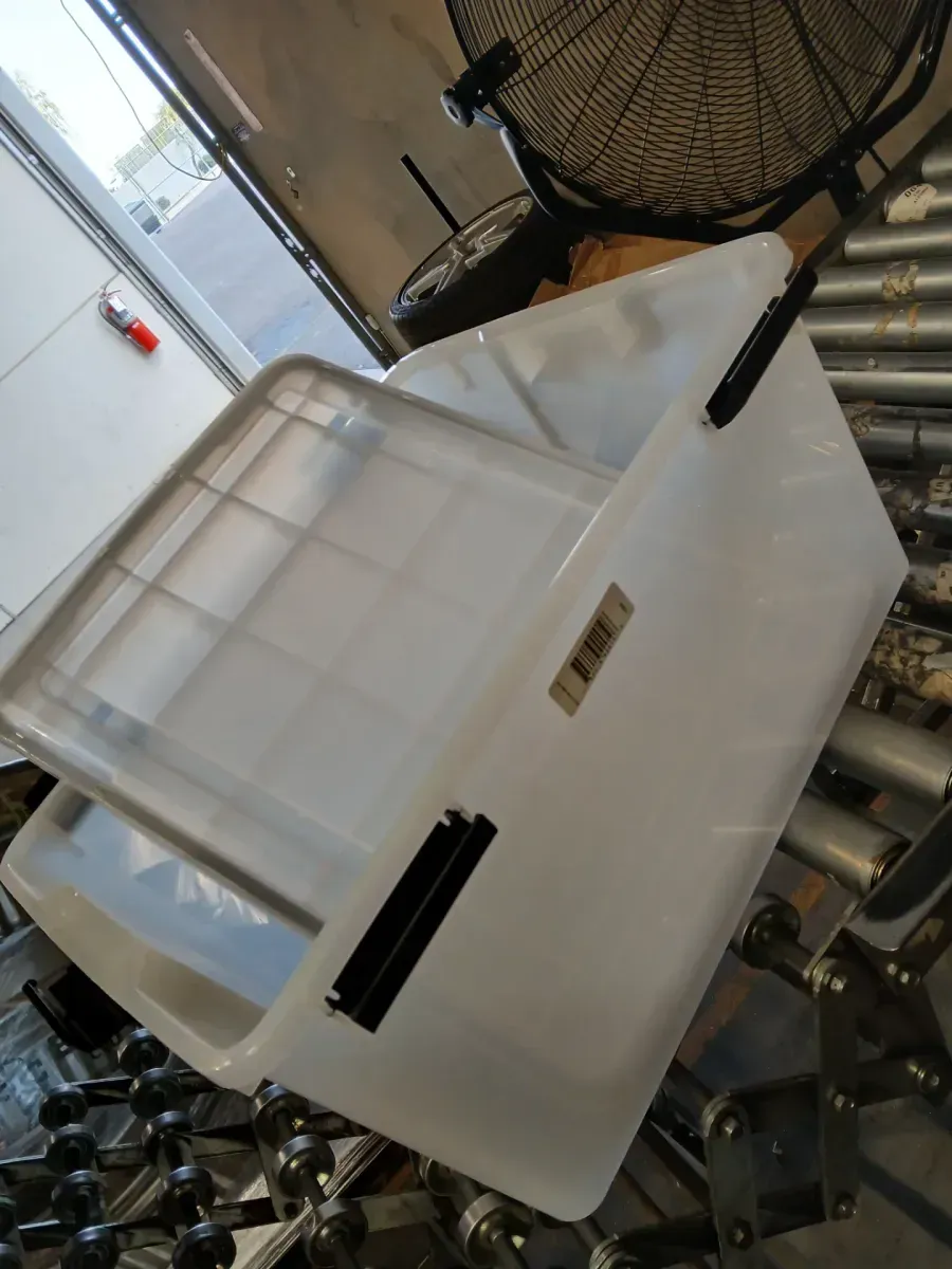 62 Qt./15.5 Gal. WeatherPro Storage Tote - image 3