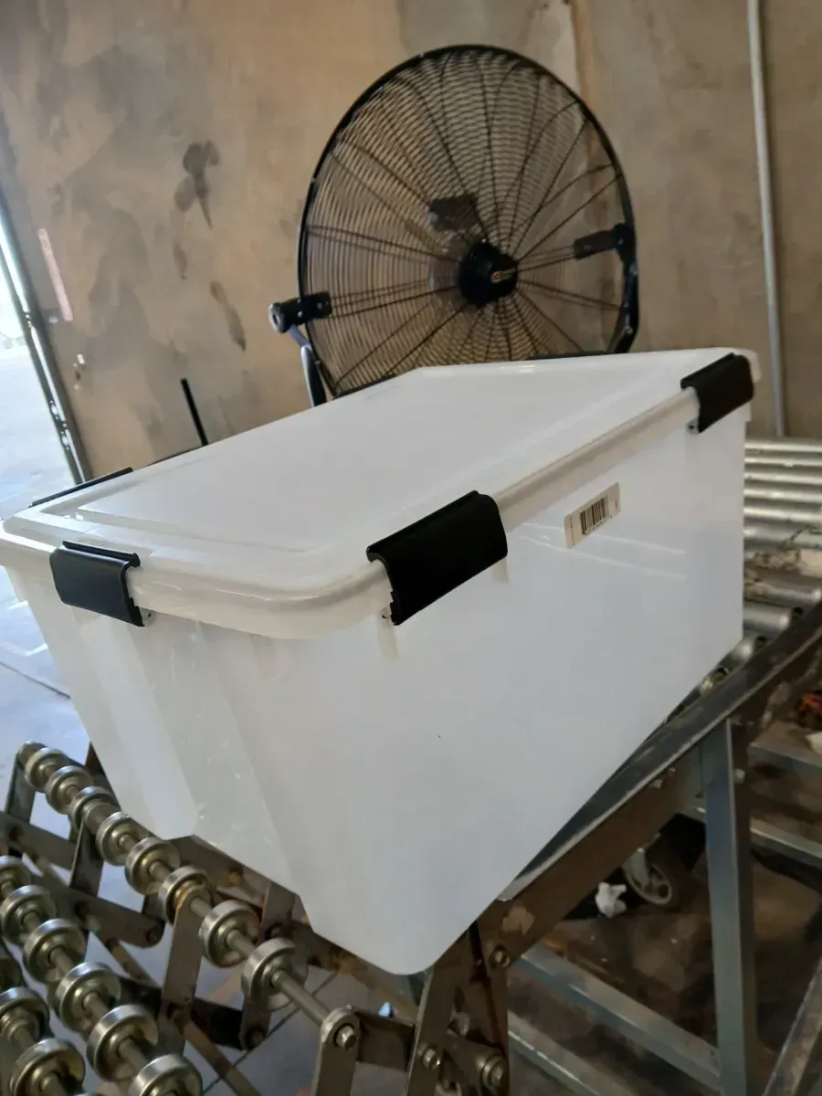 62 Qt./15.5 Gal. WeatherPro Storage Tote - image 2