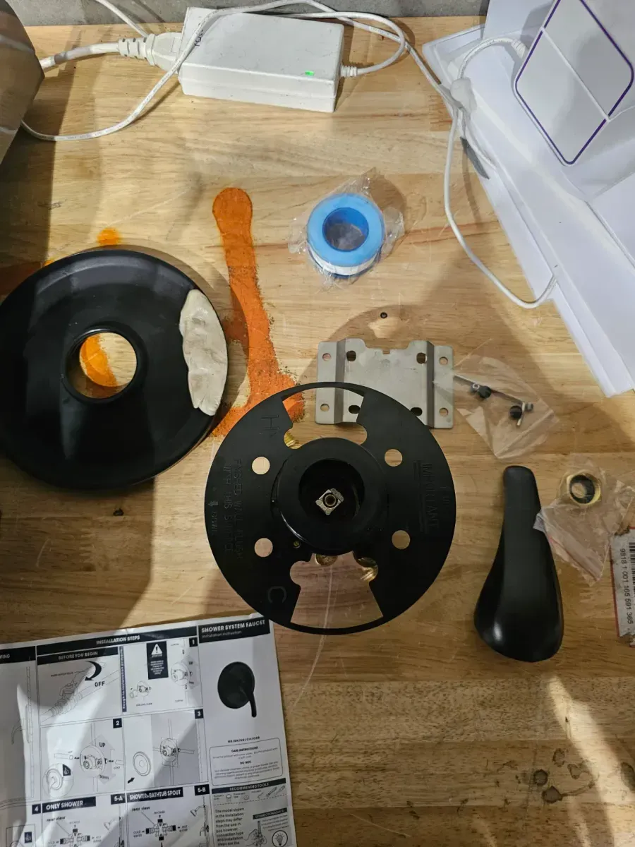 KOHLER Simplice 1-Handle Valve Handle Trim in Matte Black (Valve Not Included) - image 2