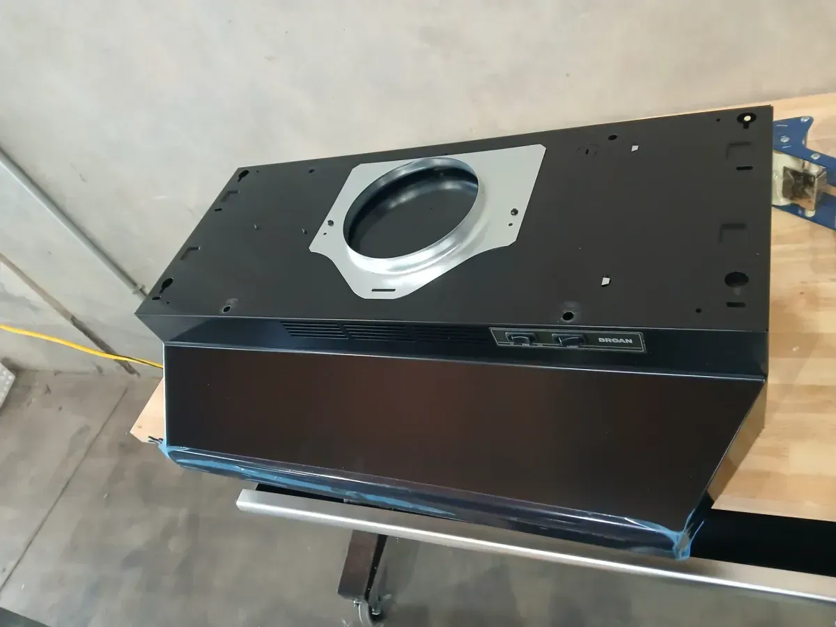 41000 Series 30 in. Ductless Under Cabinet Range Hood with Light in Black - image 5