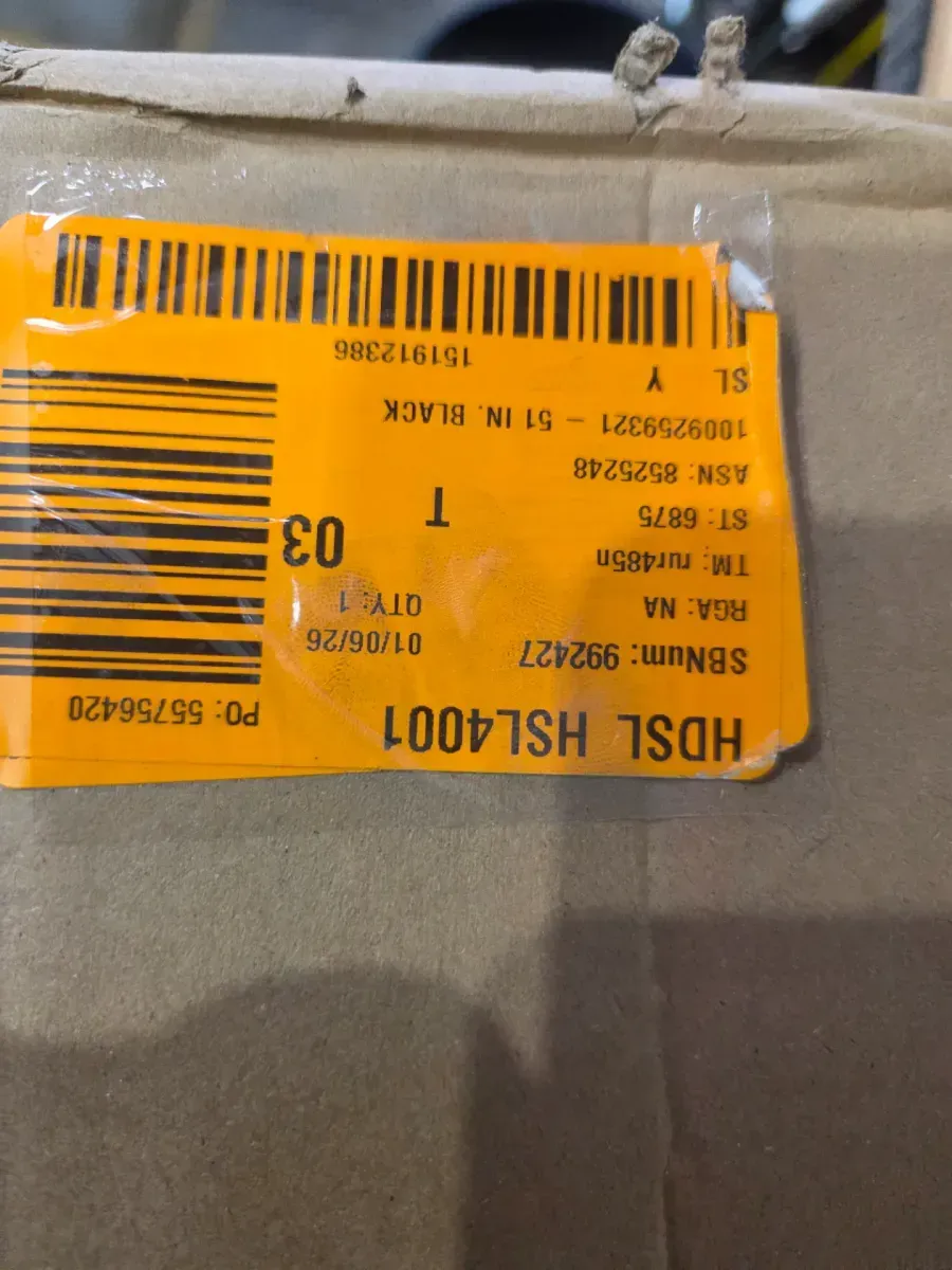 51 in. Black Double Bi-Fold Top Mount Sliding Barn Door Track and Hardware Kit-Door Not Included - image 5