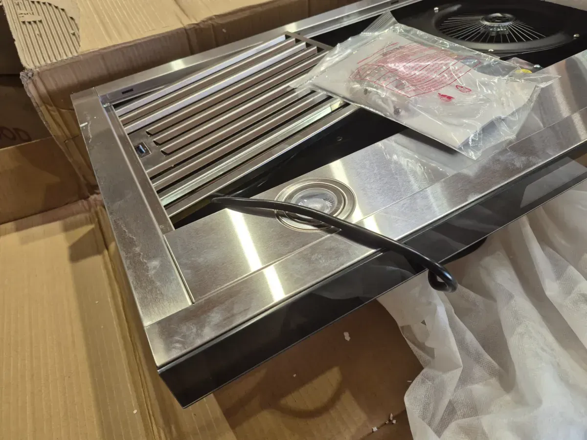 Under Cabinet Range Hood, 36 in. Kitchen Vent Hood, 900 CFM Dual Motors Stainless Steel Stove Hood, with Gesture - image 5