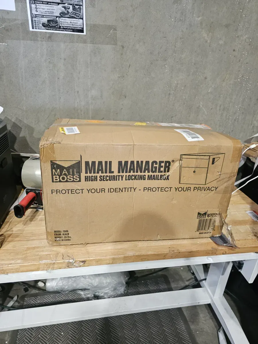 Mail Boss Mail Manager Locking Post-Mount Mailbox with High Security Reinforced Patented Locking System, Black - image 5