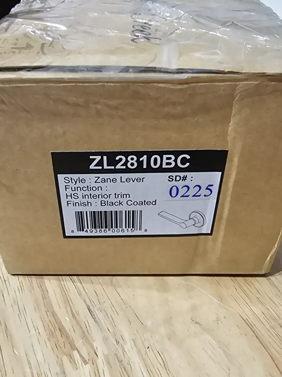 Copper Creek Zane Left Handed Sectional Single Cylinder Interior Door Handleset with Interior Thumbturn and Round Rose - image 4
