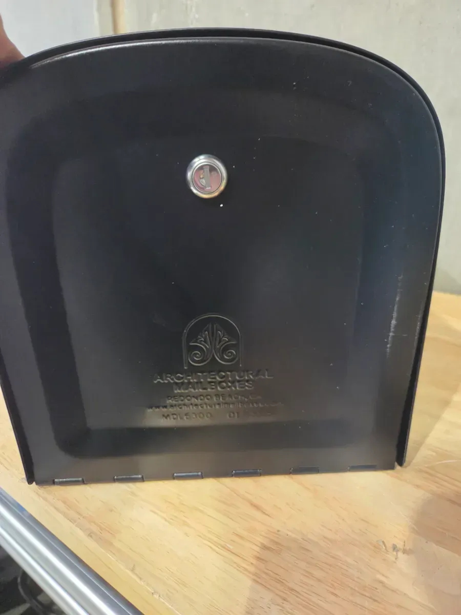 Architectural Mailboxes Oasis 360 Black, Large, Steel, Locking Parcel Mailbox with 2-Access Doors - image 3