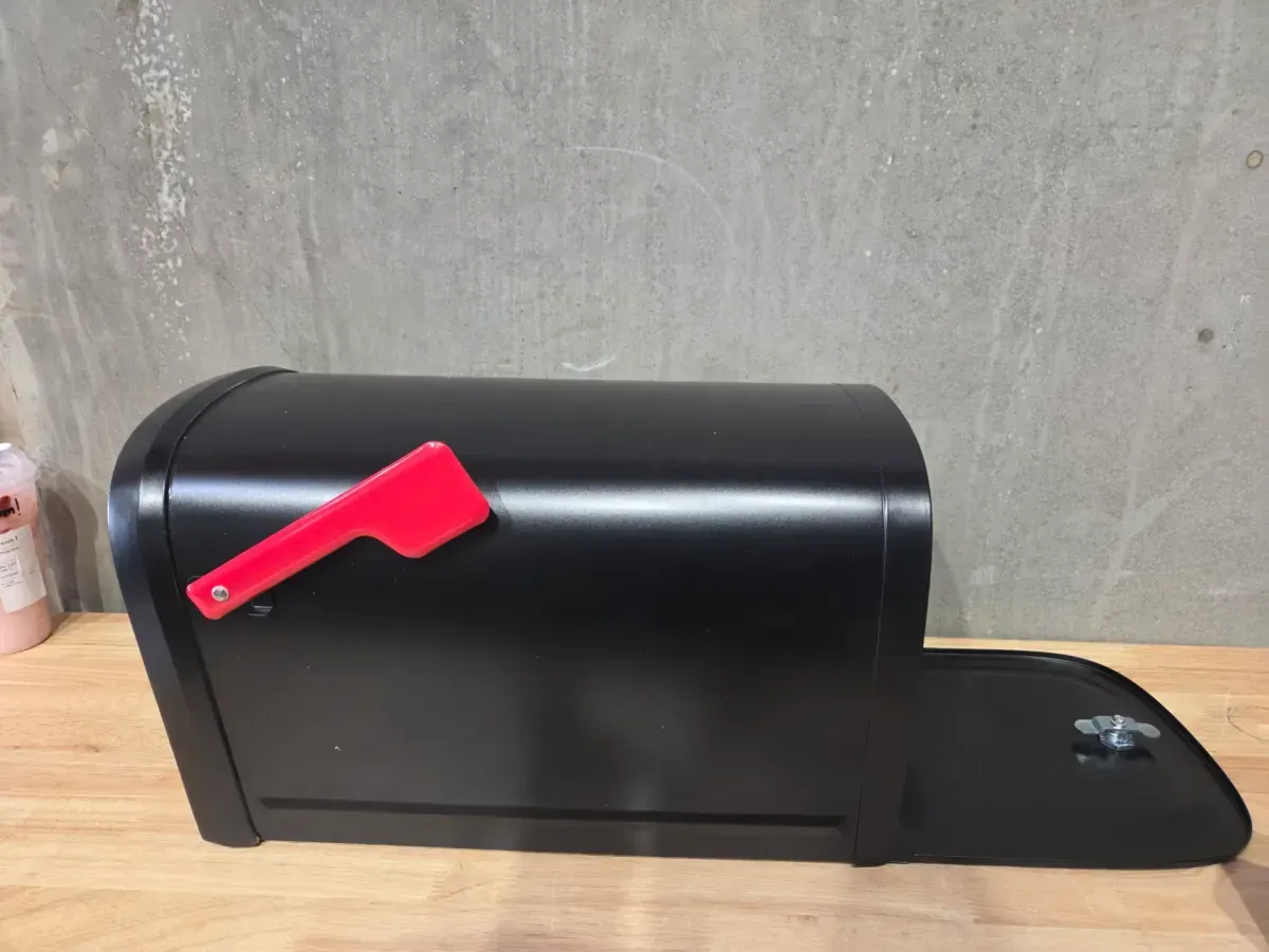 Architectural Mailboxes Oasis 360 Black, Large, Steel, Locking Parcel Mailbox with 2-Access Doors - image 4