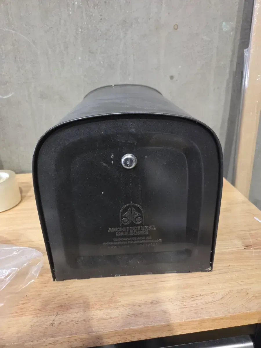 Architectural Mailboxes Oasis 360 Black, Large, Steel, Locking Parcel Mailbox with 2-Access Doors - image 3