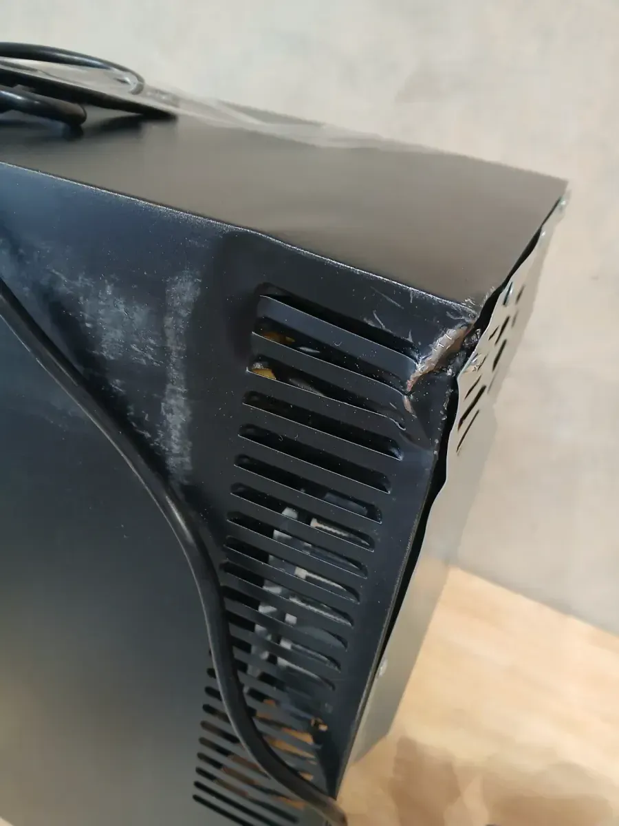 10.24 in. 25L Single Zone Electric Humidor, 170-Counts Cigar Humidor Cabinet, Beverage and Wine Cooler in Black - image 5