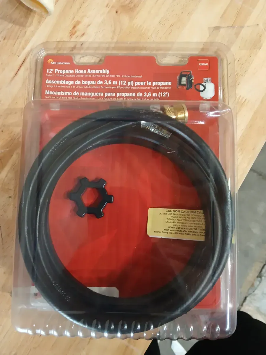 12 ft. L Propane Extension Hose - image 3
