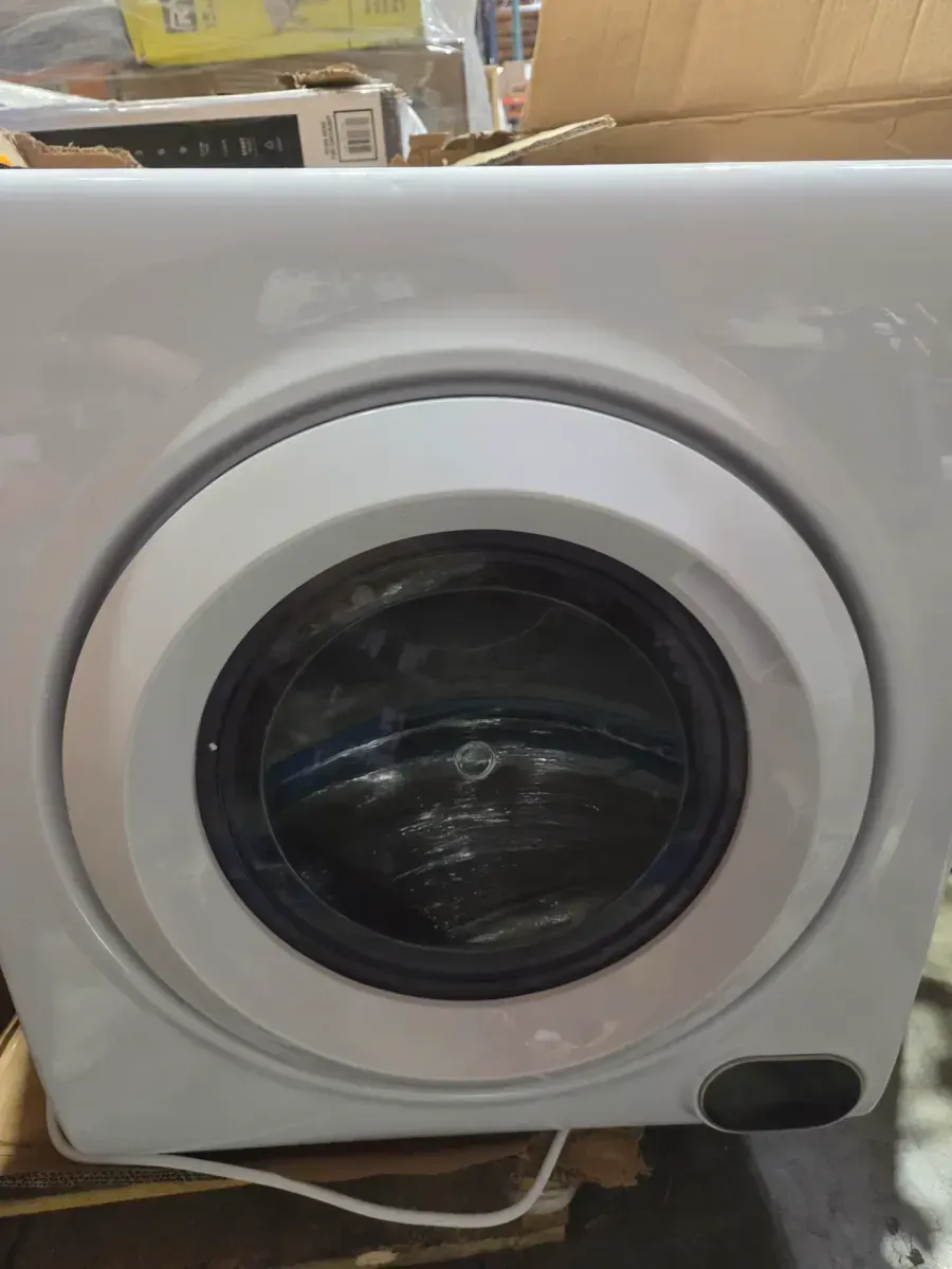 3.5 cu. ft. Vented Front Load Stackable Electric Compact Dryer in White with Multiple Drying Modes - image 3