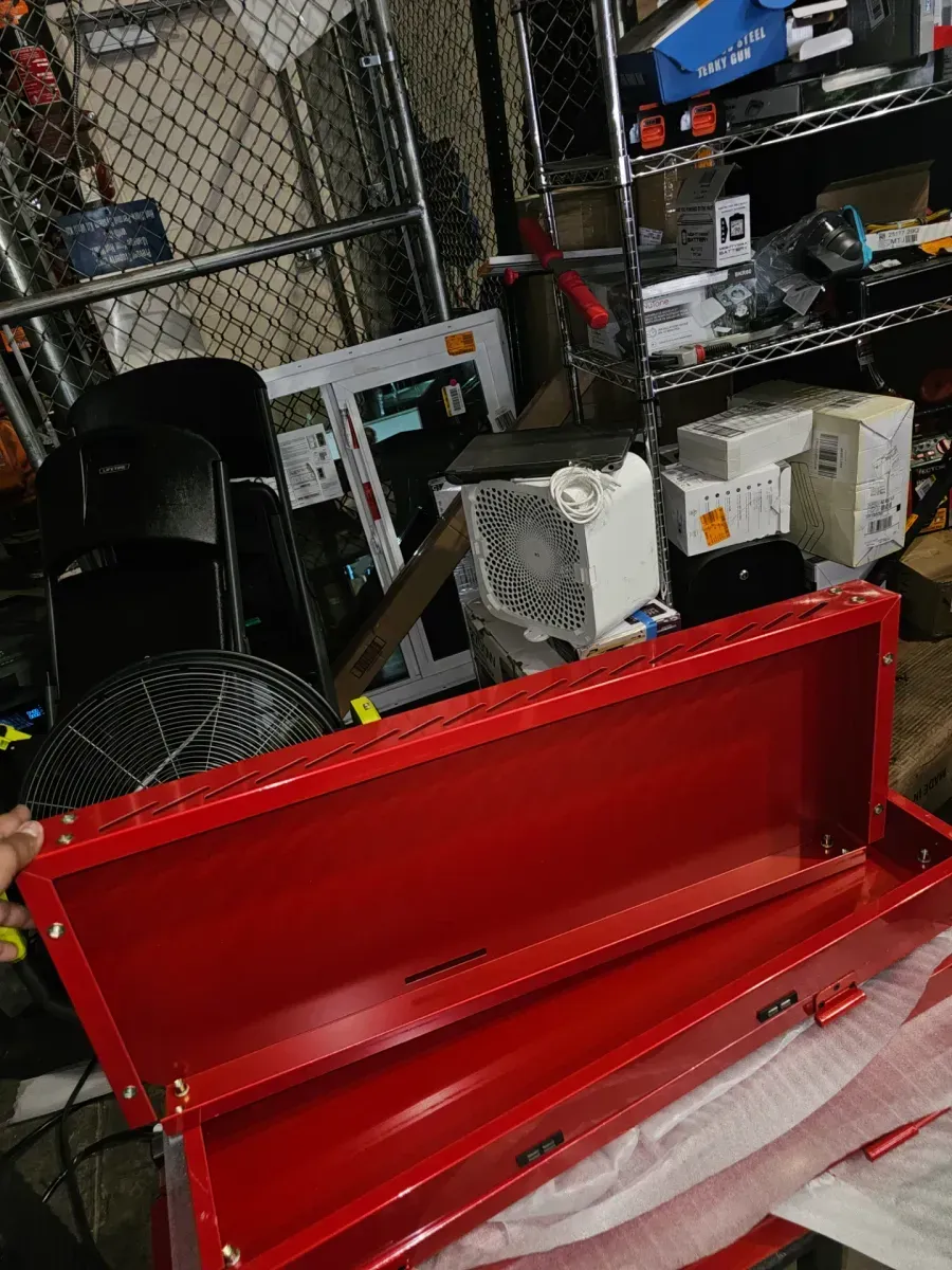 24-Gauge Steel Red Garage Cabinet - image 2