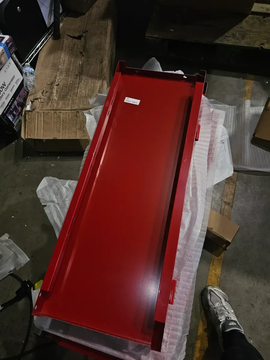 24-Gauge Steel Red Garage Cabinet - image 5