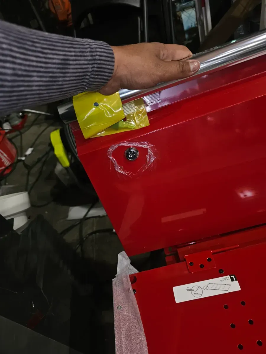 24-Gauge Steel Red Garage Cabinet - image 12