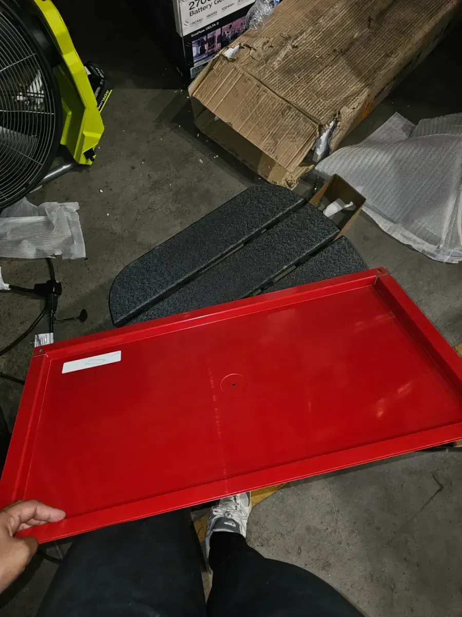 24-Gauge Steel Red Garage Cabinet - image 14