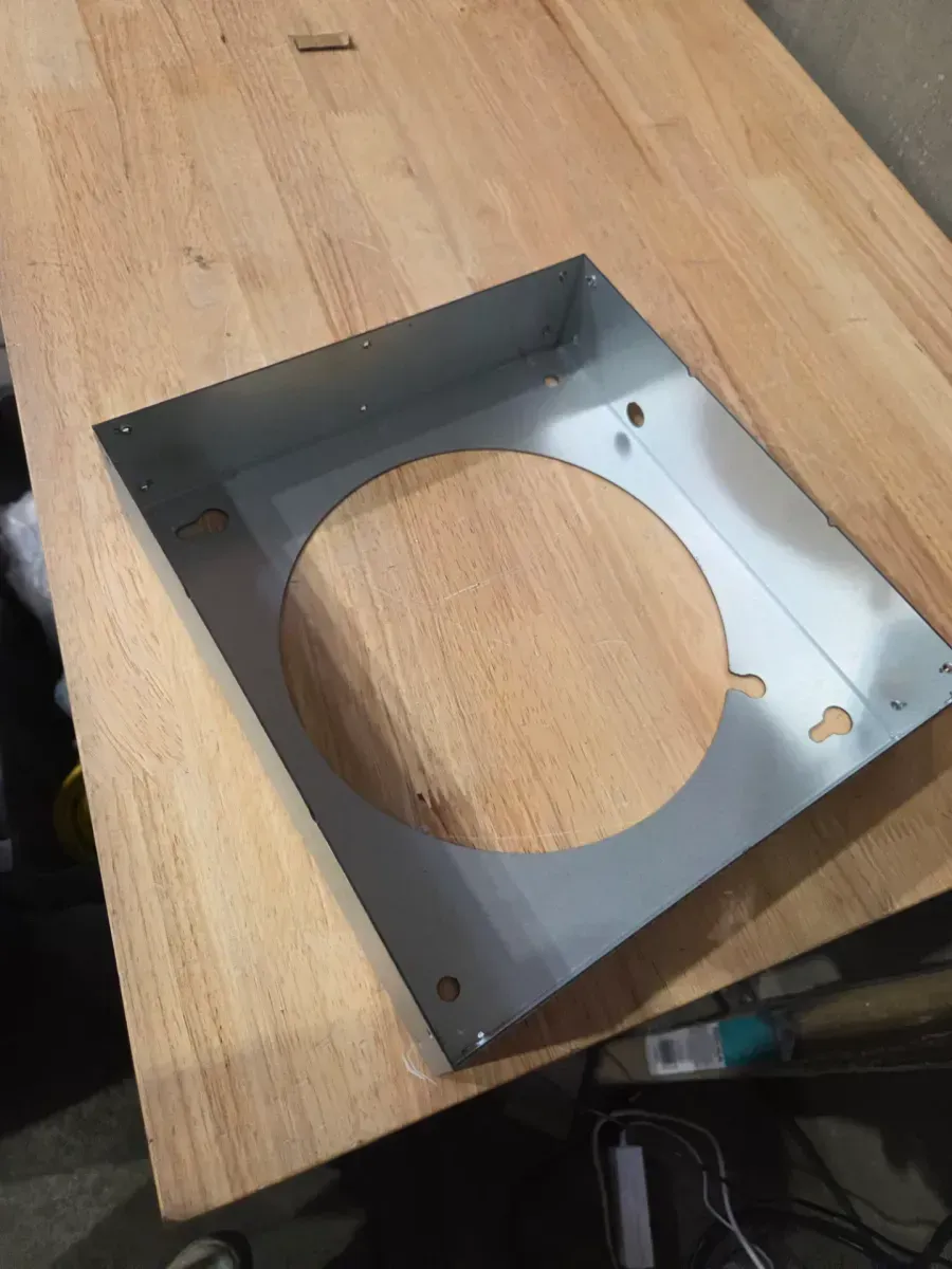 36 in. 400 CFM Convertible Quiet Island Range Hood Beverage in Stainless Steel w/ 4-LED Lights, Permanent Baffle Filters - image 4