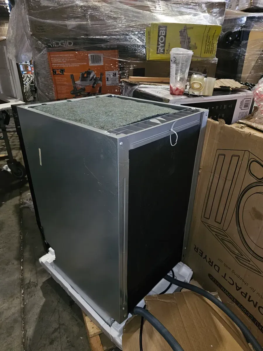 18 in. Black Stainless Steel Front Control Digital Built-In Dishwasher with 3-Stage Filtration, 6 Smart Wash Programs - image 5