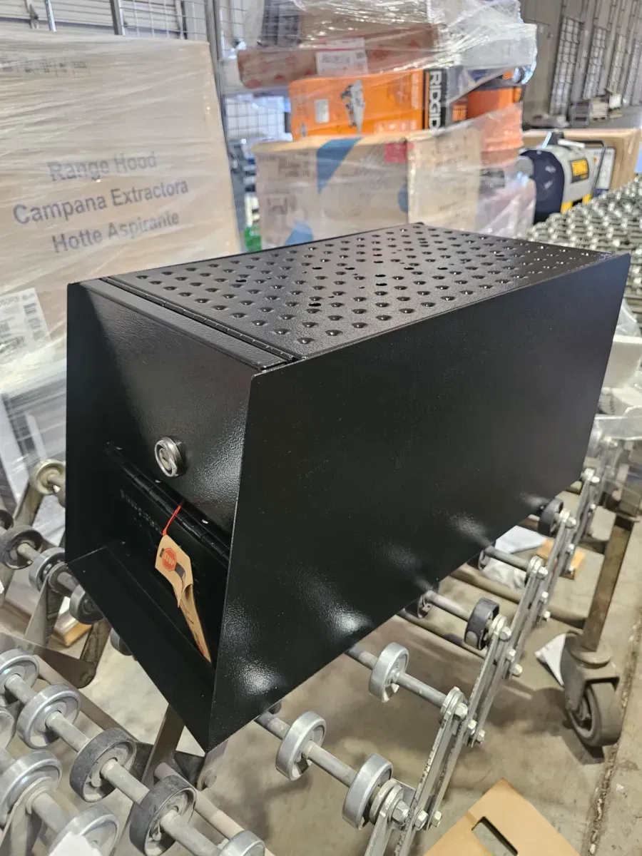 Street Safe Latitude Front/Rear Locking Black Post Mount Mailbox with High Security Reinforced Patented Locking System - image 2