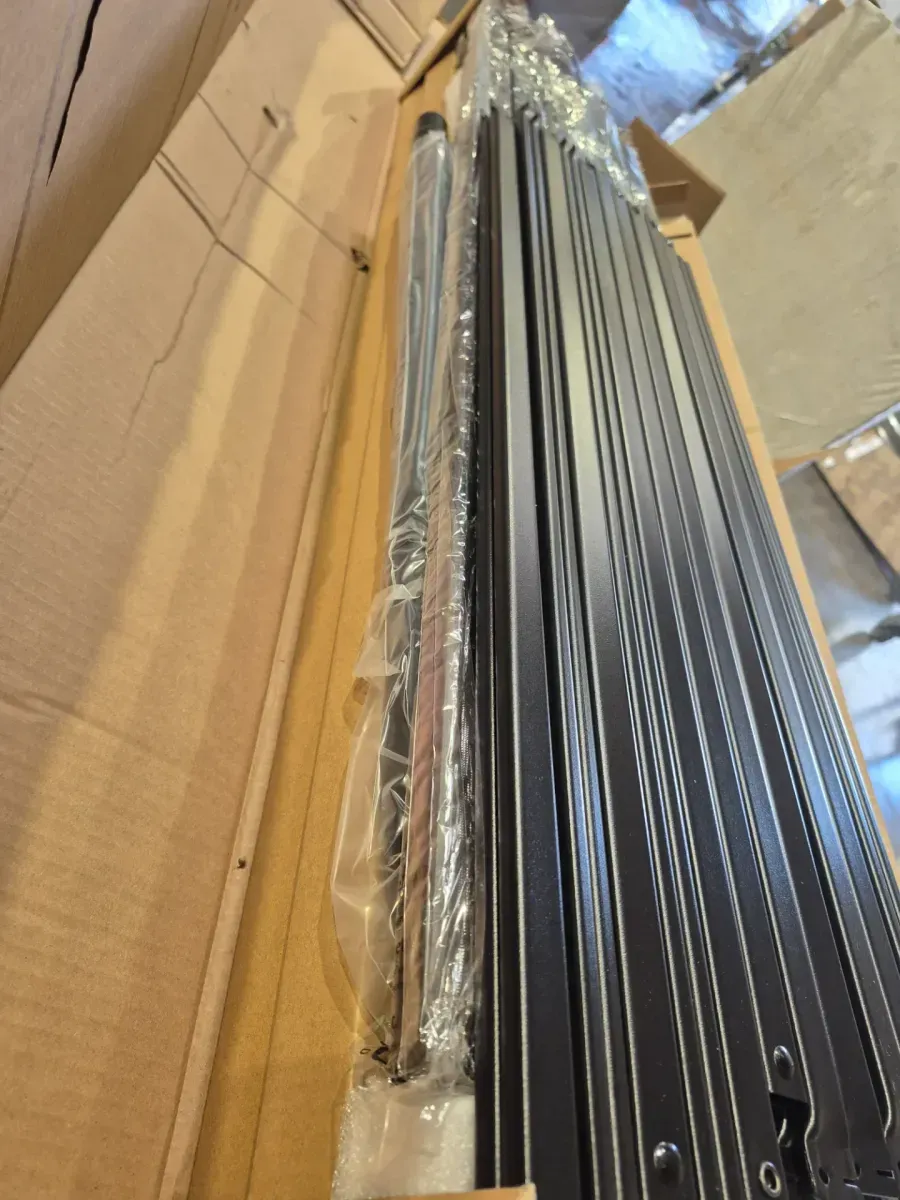 Clara Black Metal Frame Queen Platform Bed Frame - image 3