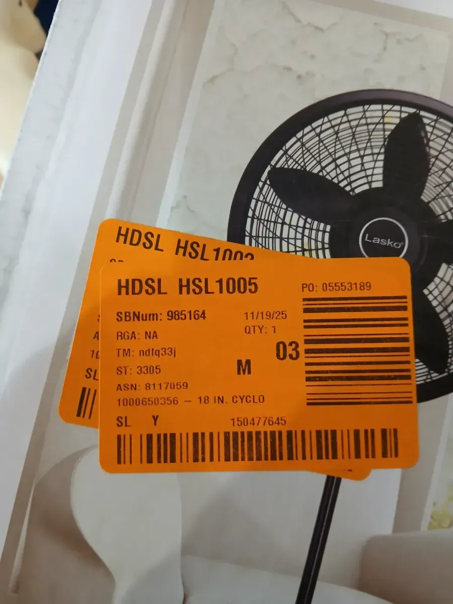 Cyclone 18 in. 3 Speed Oscillating Pedestal Fan for Home in Black with Adjustable Height, 4-Hour Timer and Remote - image 2