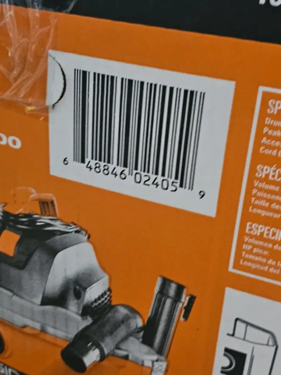 RIDGID 6 Gal. 3.5 Peak HP NXT Shop Vacuum Wet Dry Vac with General Debris Filter, Locking Hose and Attachments HD06001 - image 7