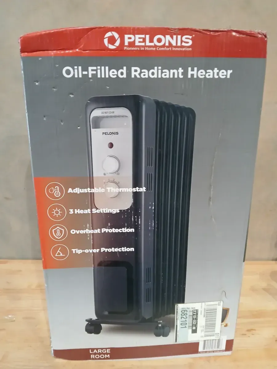 Pelonis Portable Oil-Filled Radiator Space Heater - image 2