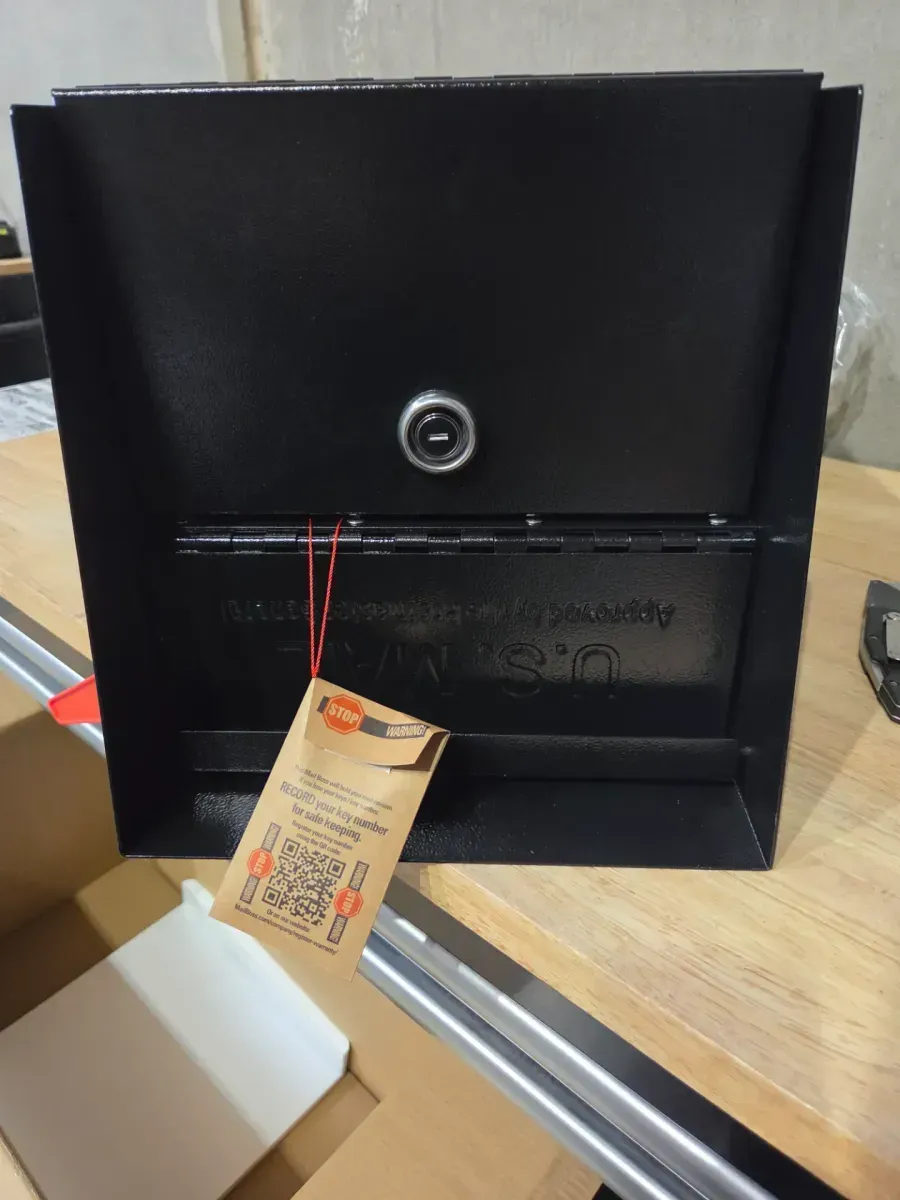 Mail Boss Mail Manager Locking Post-Mount Mailbox with High Security Reinforced Patented Locking System, Black - image 2